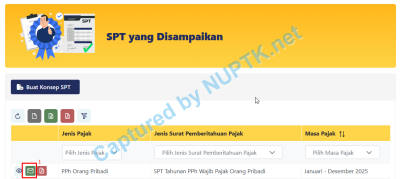 BPE SPT Tahunan